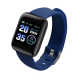 For iOS & Android Fitness Tracker 116 PLUS Smart Watch Heart Rate Blood Pressure