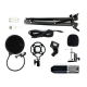 BM800 Condenser Microphone  Mic Kit LIve Studio Sound