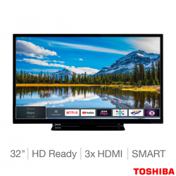 Toshiba 32W2863DB 32 Inch HD Ready Smart TV