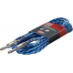 S-Series, phone-plug/phone-plug, Vintage Tweed Instrument cable  Blue 6 m