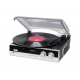 Groov-E GVTT01BK Vintage Vinyl Record Player With Built-In Speakers - Black