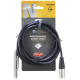 Stagg N-Series Pro Audio Cable - Stereo Phone Plug - Male XLR - 3m