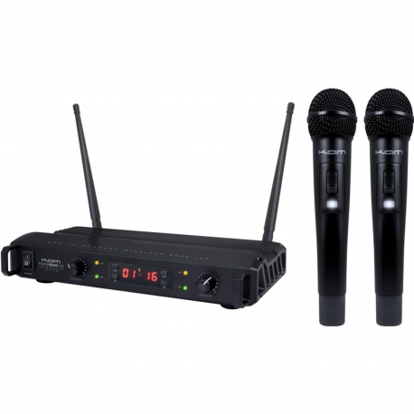 Kam KWM6 kit VHF wireless mic set