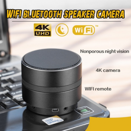 Bluetooth Speaker With WiFi Camera