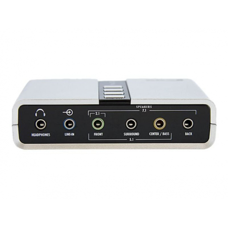 StarTech.com 7.1 USB Audio Adapter Sound Card with SPDIF Digital Audio