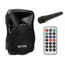 Mobile PA system 700W box music sound speaker boxes USB Bluetooth