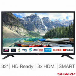 Sharp  32 Inch HD Ready Smart TV