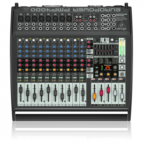 Behringer Europower PMP4000 powered PA and studio mixer