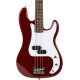 Electric Bass Guitar Red
