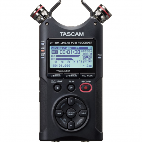 Tascam DR-40X 4-Track Portable Digital Recorder
