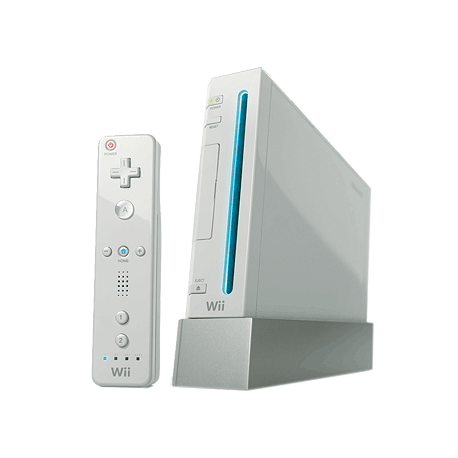 Nintendo Wii with controller