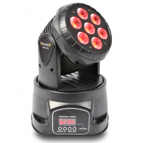 BeamZ MHL-74 7x10W RGBW Mini-Wash Moving Head