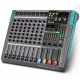 OEM MG8 USB Connection Built-in 256 Reverb Effect 8 Channels Digital Powered Audio Mixer Console