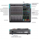 OEM MG8 USB Connection Built-in 256 Reverb Effect 8 Channels Digital Powered Audio Mixer Console