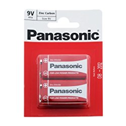 Panasonic 9V batteries