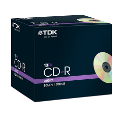 CD-R audio TDK  80mins