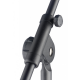 Stagg MIS-1022BK Microphone Boom Stand with Folding Legs - Black