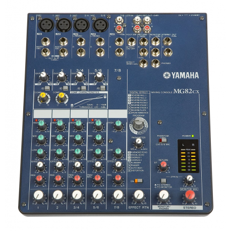 Yamaha MG82CX 8 Channel Analog Mixer