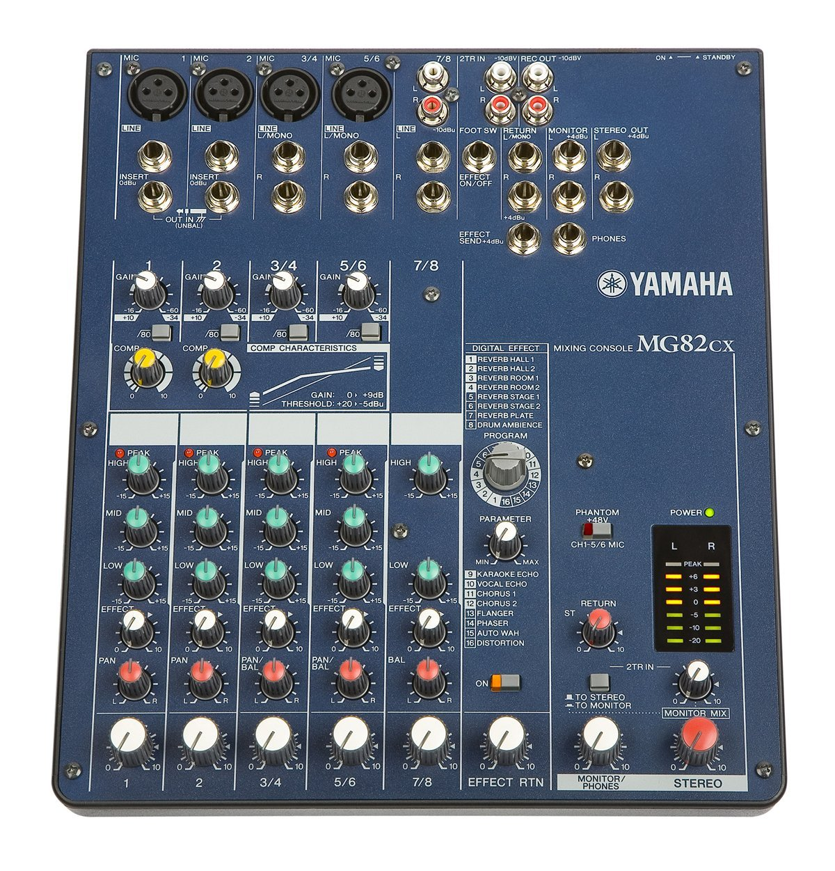 Yamaha MG82CX 8 Channel Analog Mixer|アナログミキサー Yamaha MG82CX 8 Channel Analog Mixer|アナログミキサー