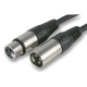 Stagg  HQ  XLR/XLR Plug Microphone Cable 1mt