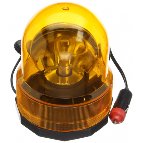 Silverline 12V revolving amber light 633728