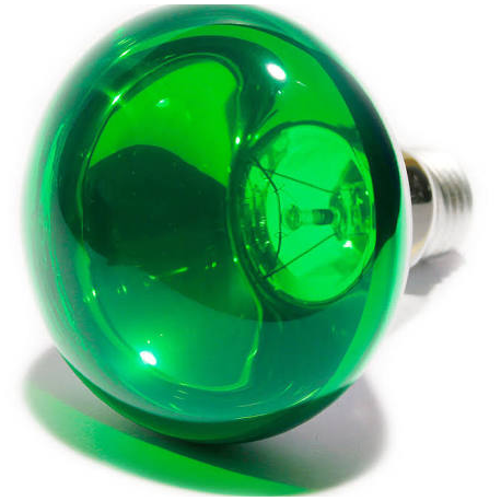 60w ES E27 Green R80 Spotlight  Light Bulb