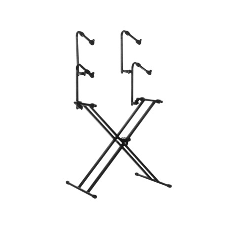 Height Adjustable 3 Tier Keyboard Stand