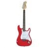 Johnny Brook Red Standard Electric Guitar