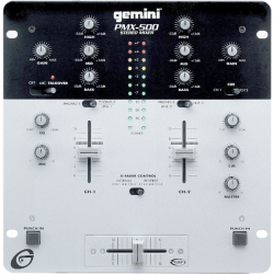 Gemini PMX-500 10-Inch Stereo Preamp Mixer
