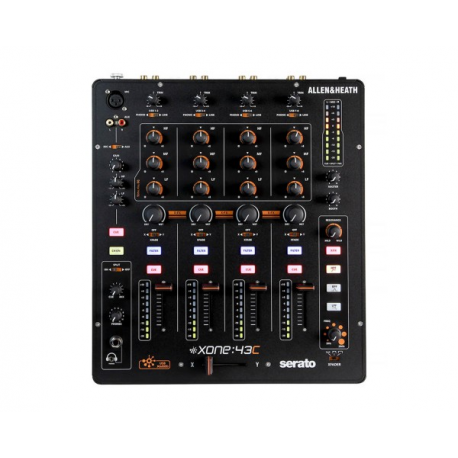 XONE 43C 4Ch Club & DJ Mixer + 96kHz 24 Bit USB Soundcard