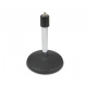TS103 Cast Round Base Table/Floor Mic Stand Black